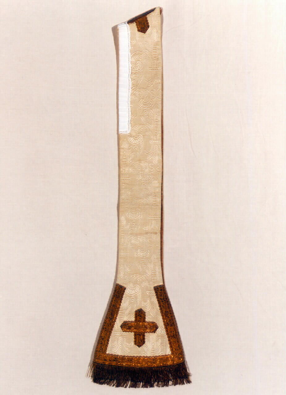 stola, serie - manifattura siciliana (Seconda metà sec. XIX)