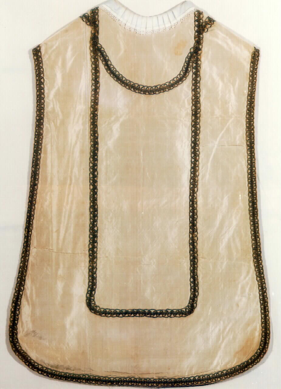 pianeta - manifattura siciliana (Seconda metà sec. XIX)