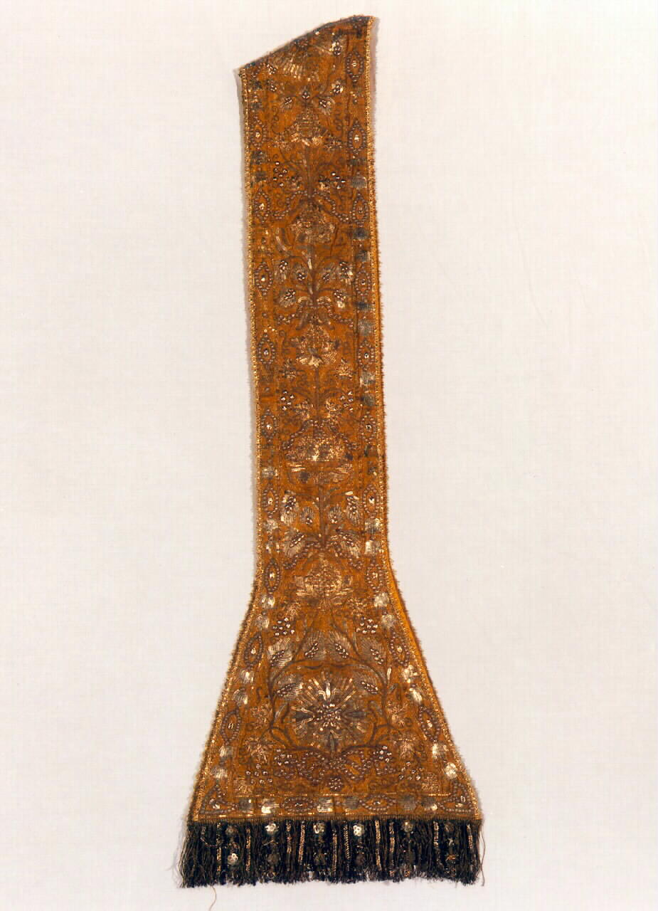 stola - manifattura siciliana (Prima metà sec. XVIII)