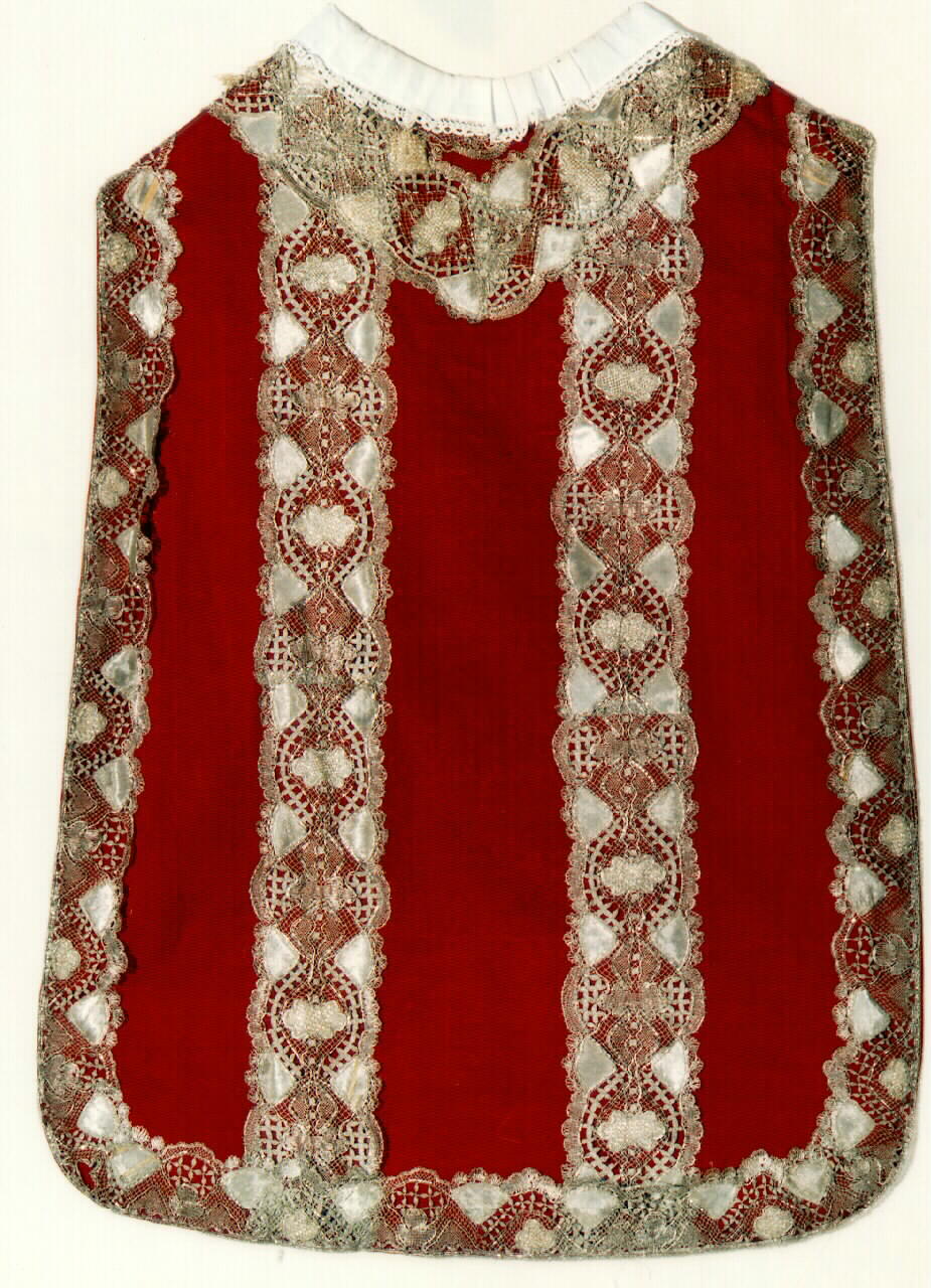 pianeta - manifattura siciliana (Seconda metà sec. XVIII)