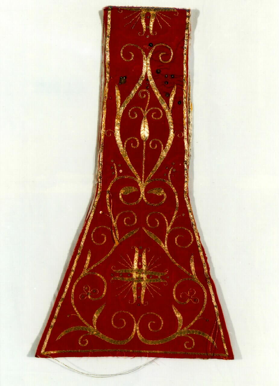 manipolo, serie - manifattura siciliana (Seconda metà sec. XIX)