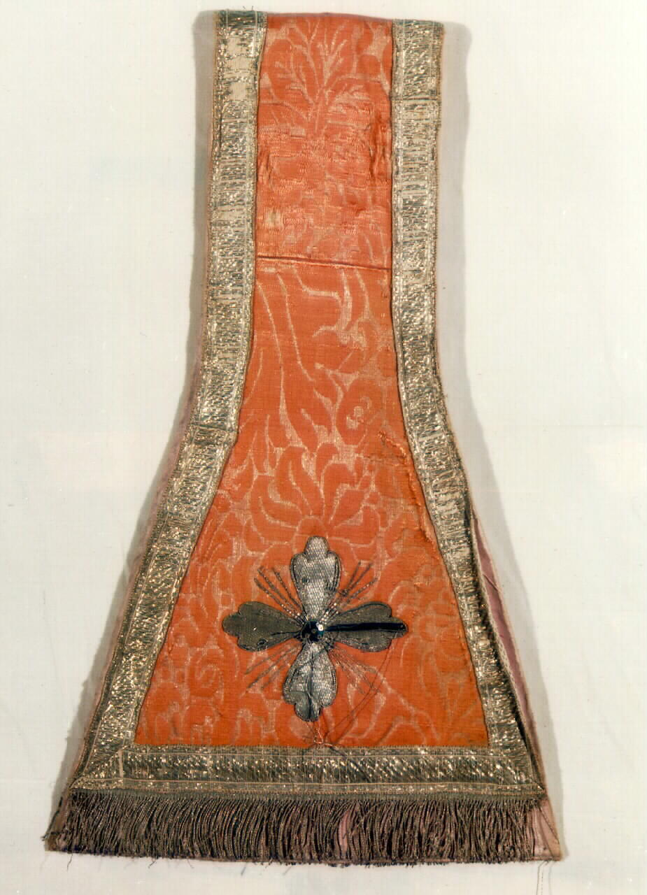 manipolo - manifattura siciliana (Seconda metà sec. XVIII)