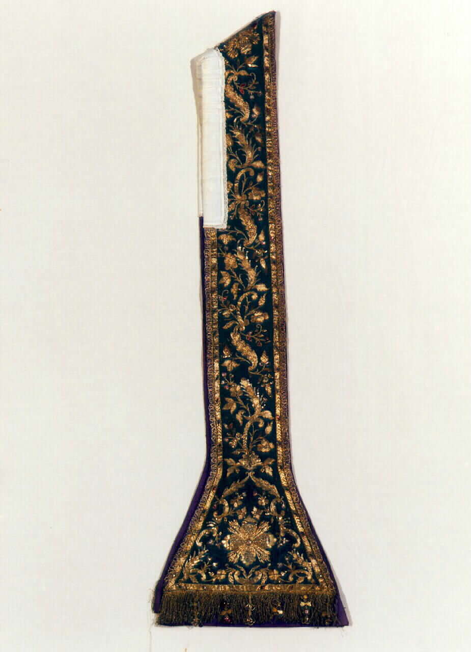 stola - manifattura siciliana (Seconda metà sec. XVIII)