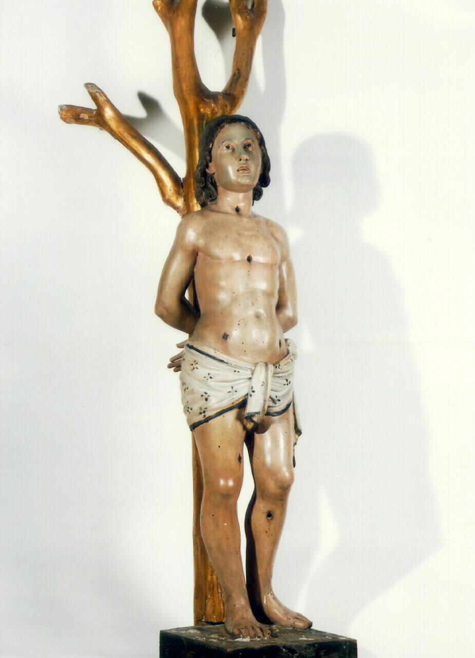 San Sebastiano (statua) - ambito siciliano (Seconda metà sec. XIX)
