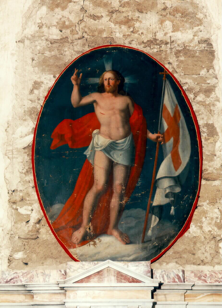 Cristo risorto (dipinto) - ambito siciliano (Prima metà sec. XIX)