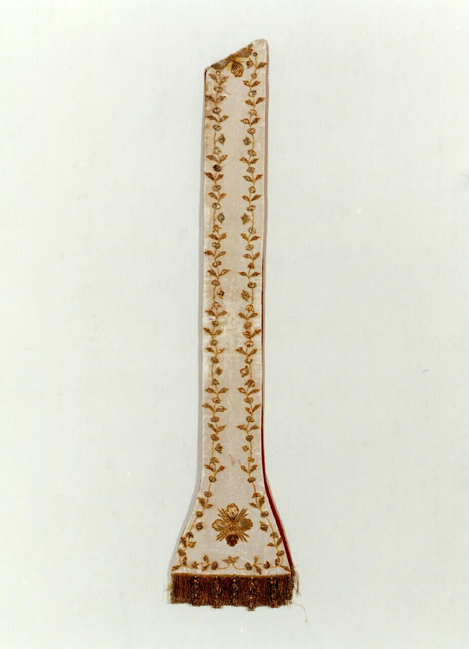 stola, serie - manifattura siciliana (Prima metà sec. XIX)