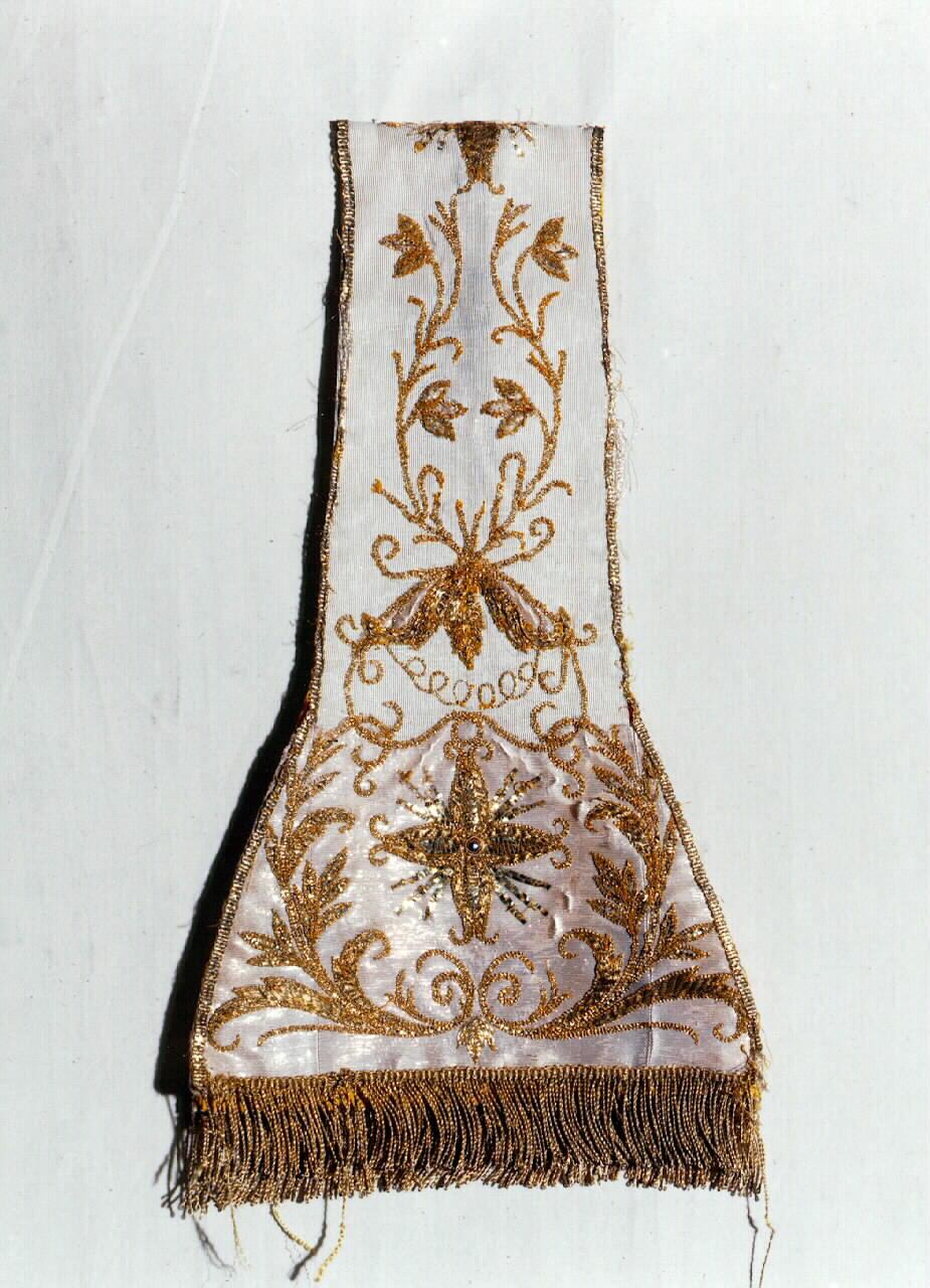 manipolo - manifattura siciliana (Prima metà sec. XIX)