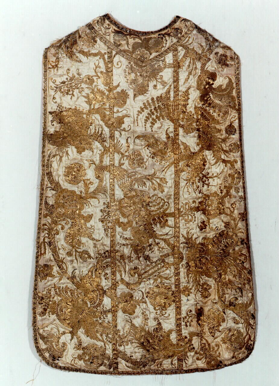 pianeta - manifattura siciliana (Seconda metà sec. XVIII)