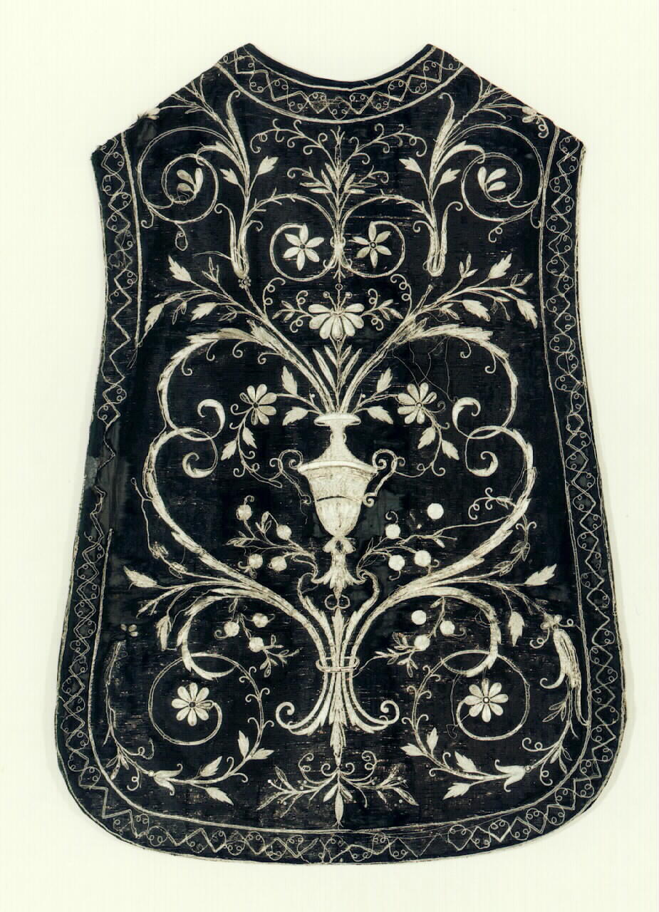 pianeta - manifattura siciliana (primo quarto sec. XIX)