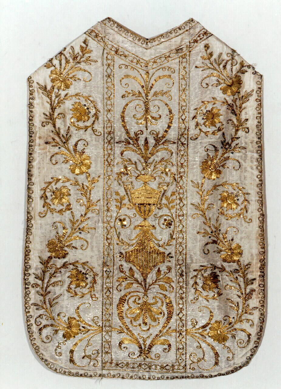 pianeta - manifattura siciliana (primo quarto sec. XIX)