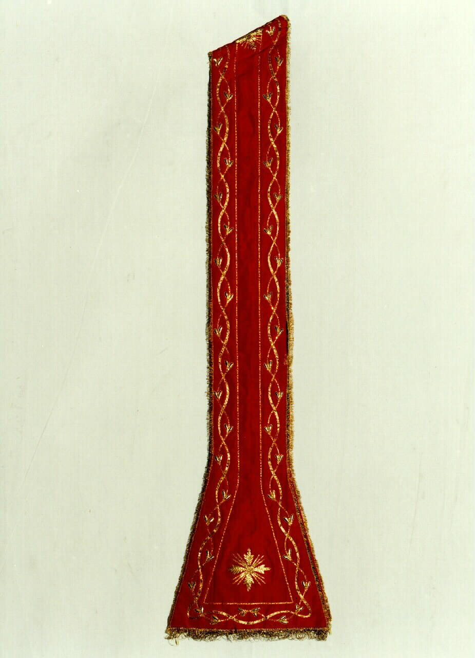 stola, serie - manifattura siciliana (Prima metà, Prima metà sec. XIX, sec. XX)