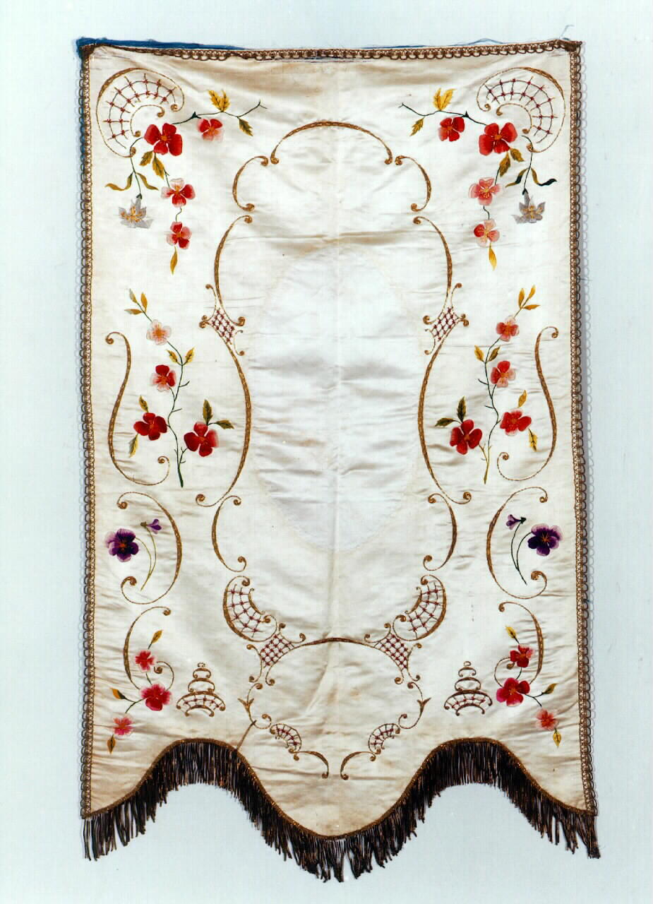 cortina - manifattura siciliana (primo quarto sec. XX)