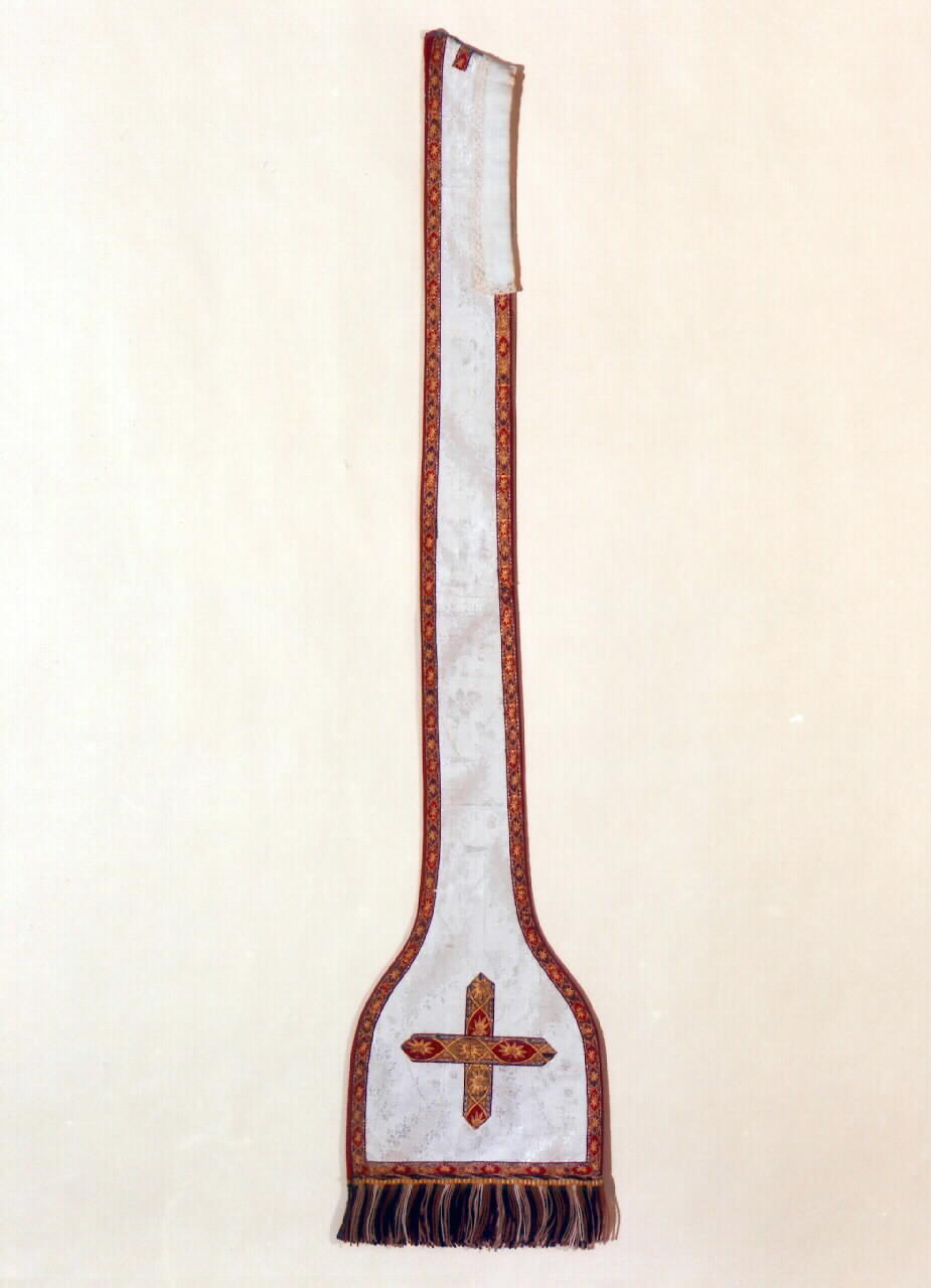 stola - manifattura siciliana (Seconda metà, primo quarto sec. XIX, sec. XX)