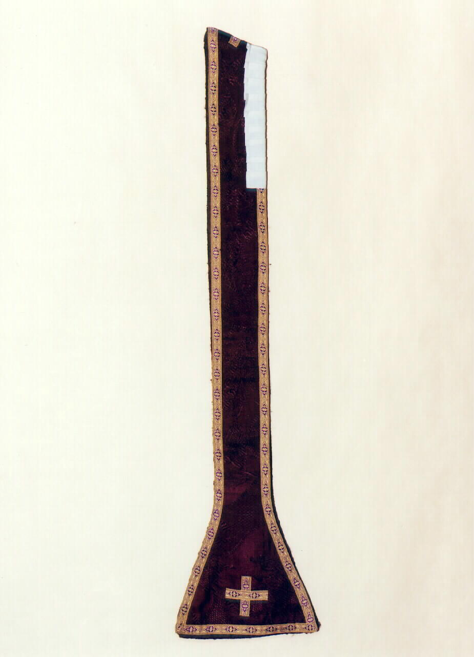 stola, serie - manifattura siciliana (primo quarto sec. XX)