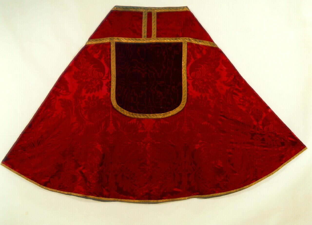 piviale - manifattura siciliana (Seconda metà sec. XIX)