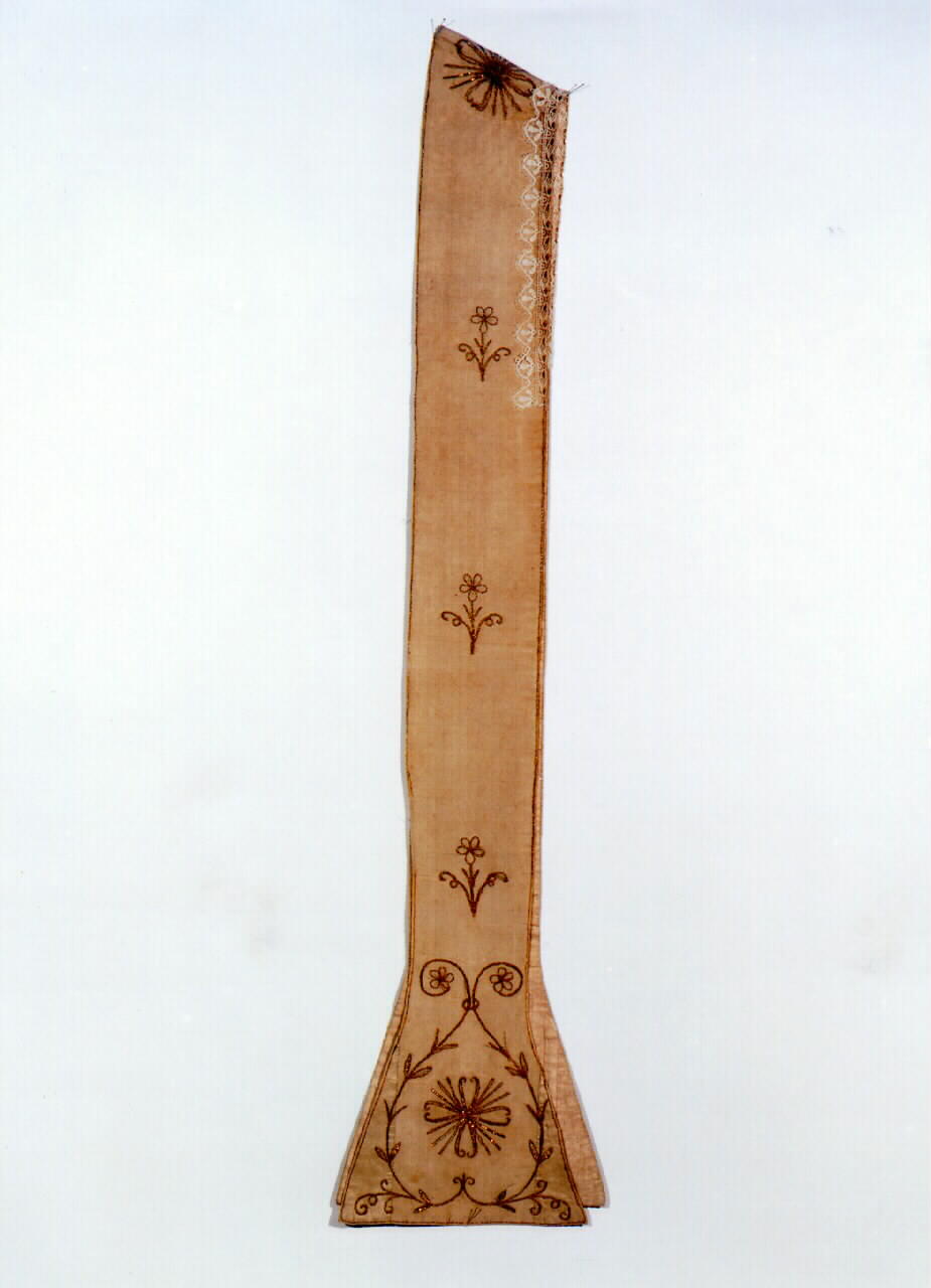 stola - manifattura siciliana (Seconda metà sec. XIX)