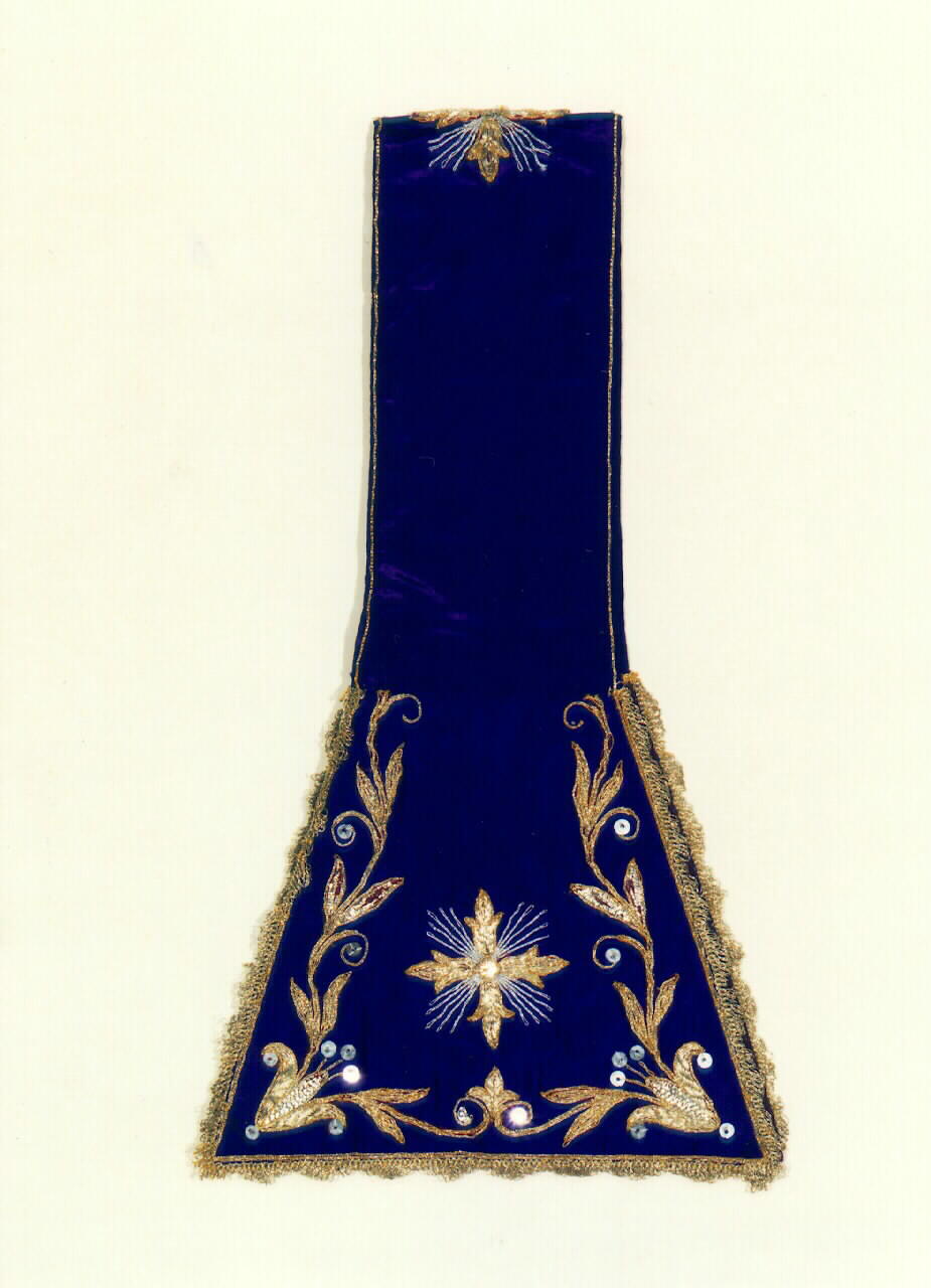 manipolo - manifattura siciliana (Seconda metà sec. XIX)