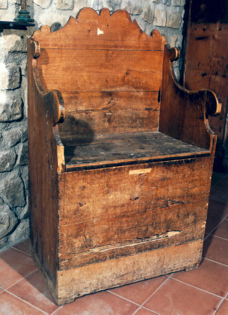 CASSAPANCA - produzione siciliana (ultimo quarto sec. XIX)