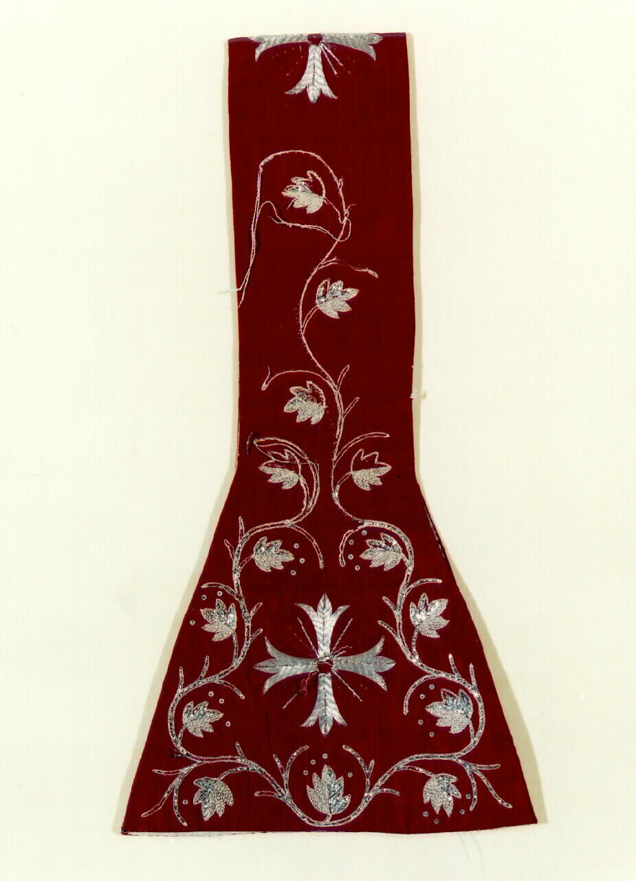 manipolo - manifattura siciliana (Seconda metà sec. XIX)