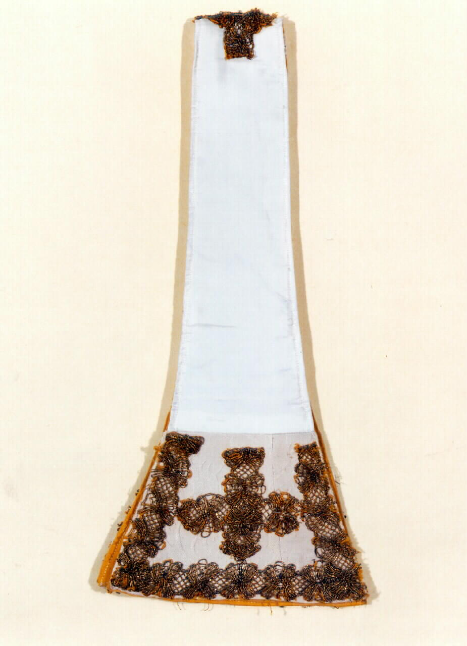 manipolo - manifattura siciliana (Seconda metà sec. XIX)