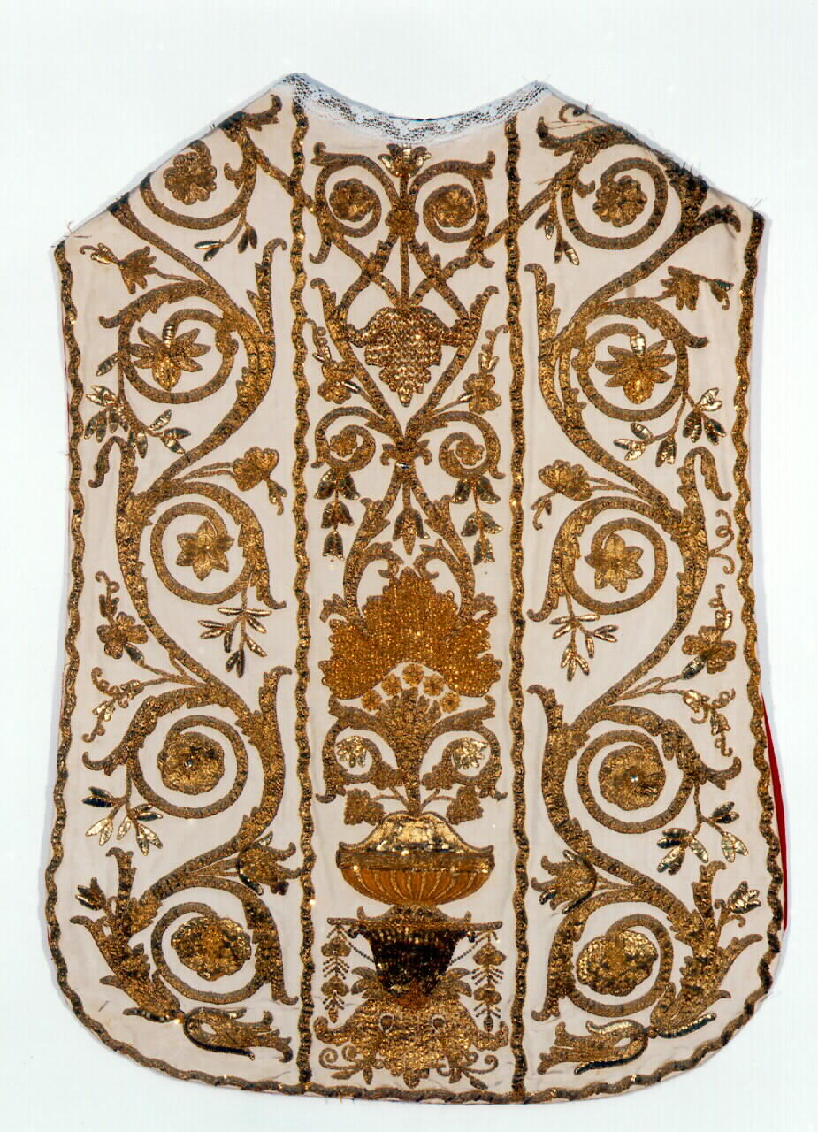 pianeta - manifattura siciliana (primo quarto sec. XIX)