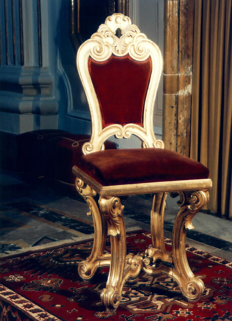 sedia, serie - produzione siciliana (Fine/inizio secc. XVIII/ XIX)