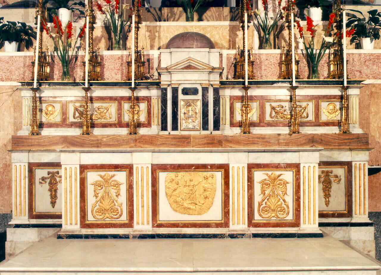 altare maggiore - ambito siciliano (inizio sec. XX)