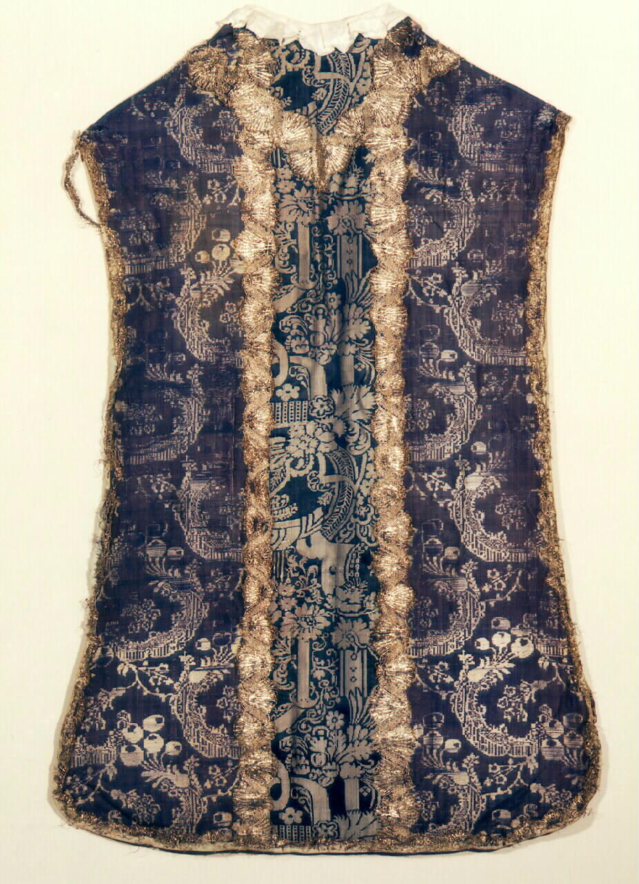 pianeta - manifattura siciliana (Prima metà sec. XIX)