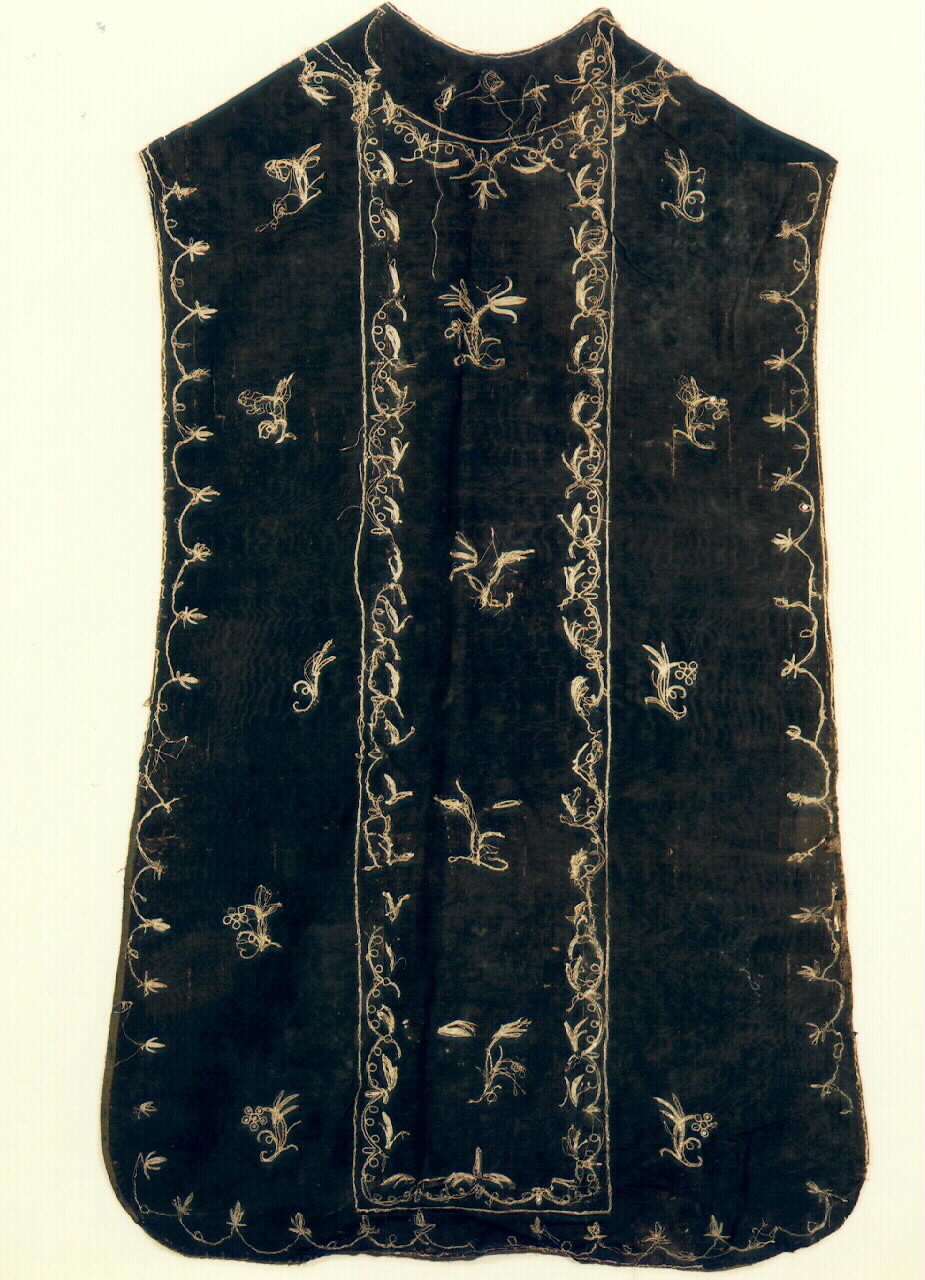 pianeta - manifattura siciliana (Seconda metà sec. XIX)