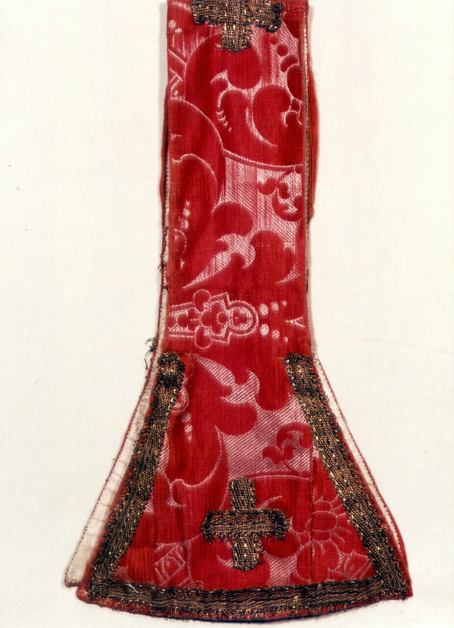 manipolo - manifattura siciliana (primo quarto sec. XX)