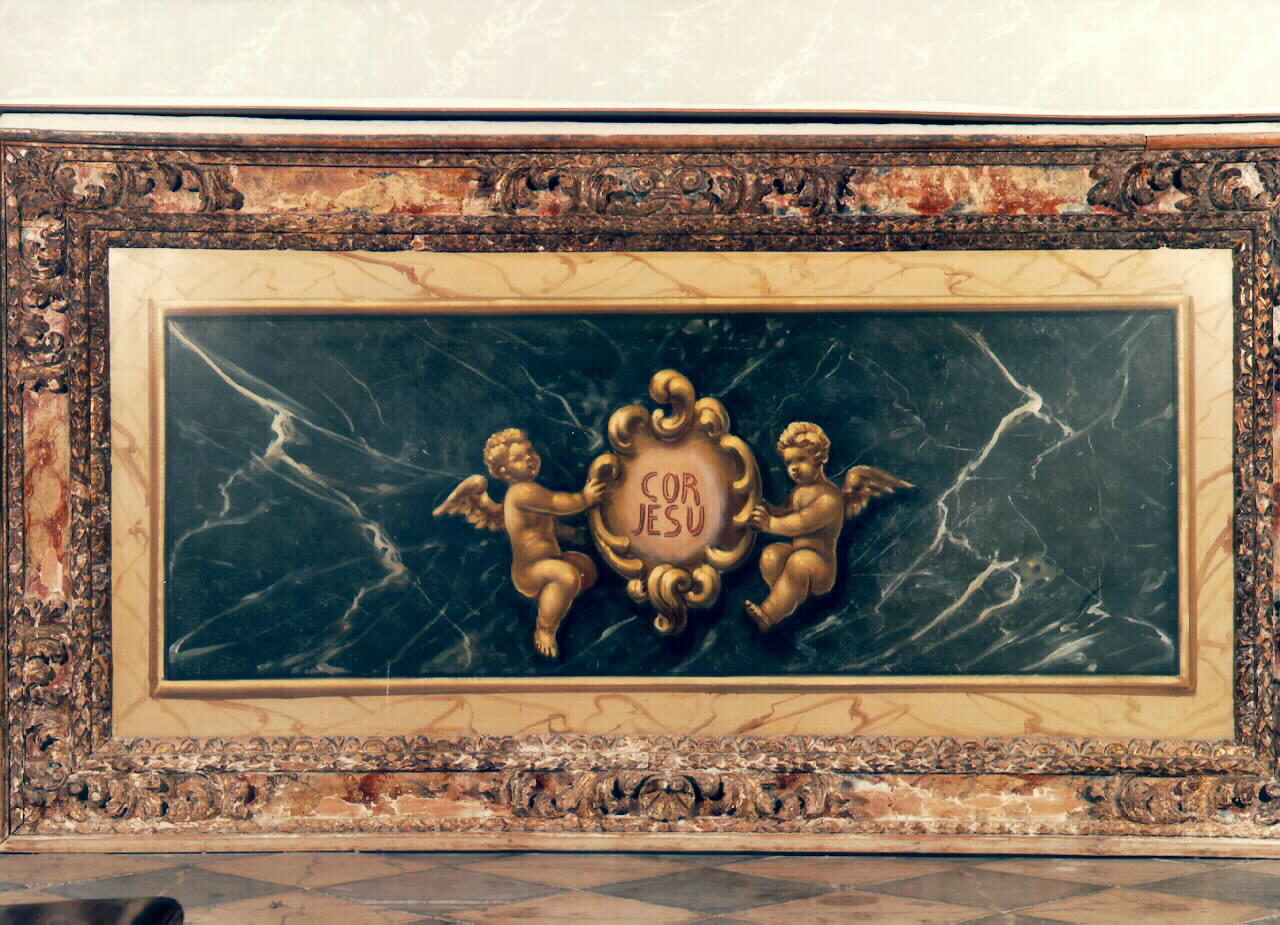 cornice - produzione siciliana (primo quarto sec. XVIII)