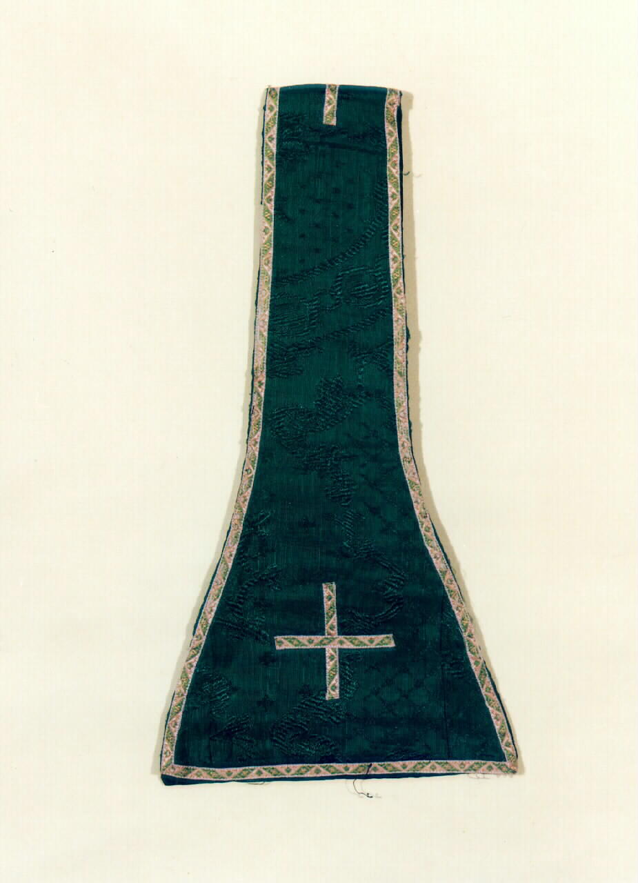 manipolo - manifattura siciliana (Seconda metà sec. XIX)