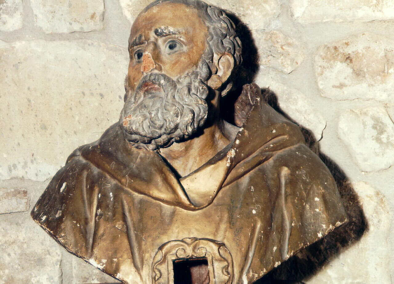 reliquiario - a busto - ambito cappuccino (sec. XVII)