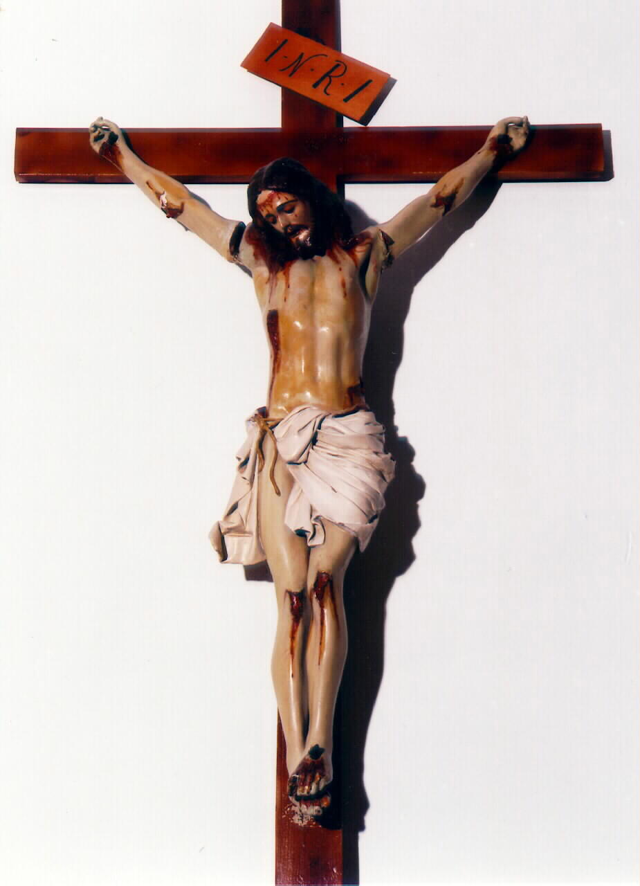 crocifisso - ambito siciliano (primo quarto sec. XX)