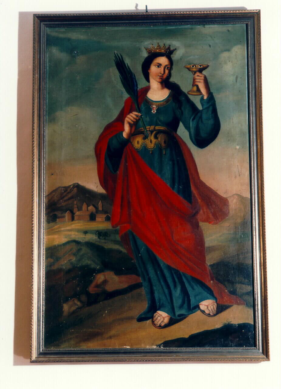 Santa Lucia (dipinto) - ambito siciliano (primo quarto sec. XIX)