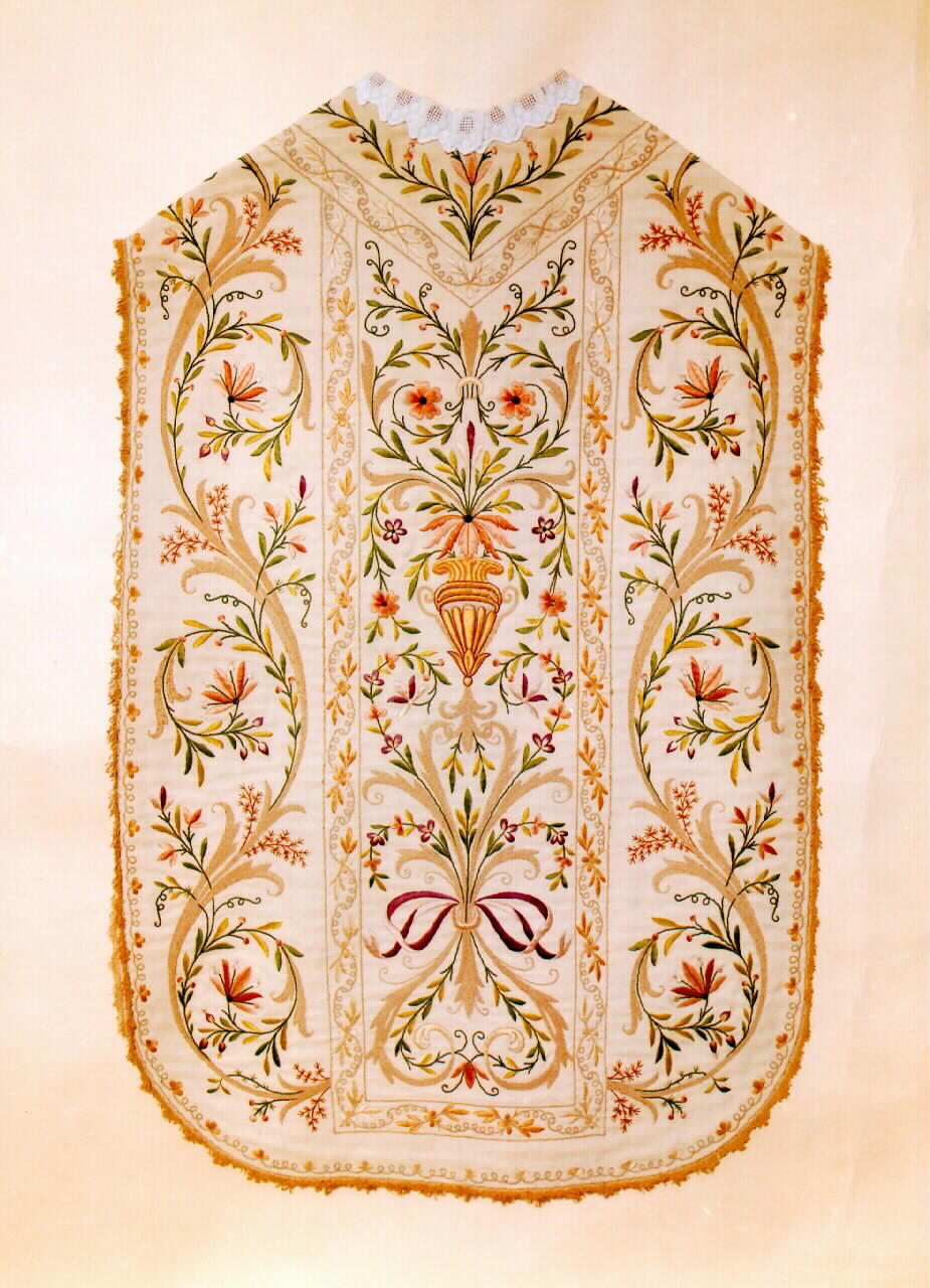 pianeta - manifattura siciliana (Seconda metà sec. XIX)