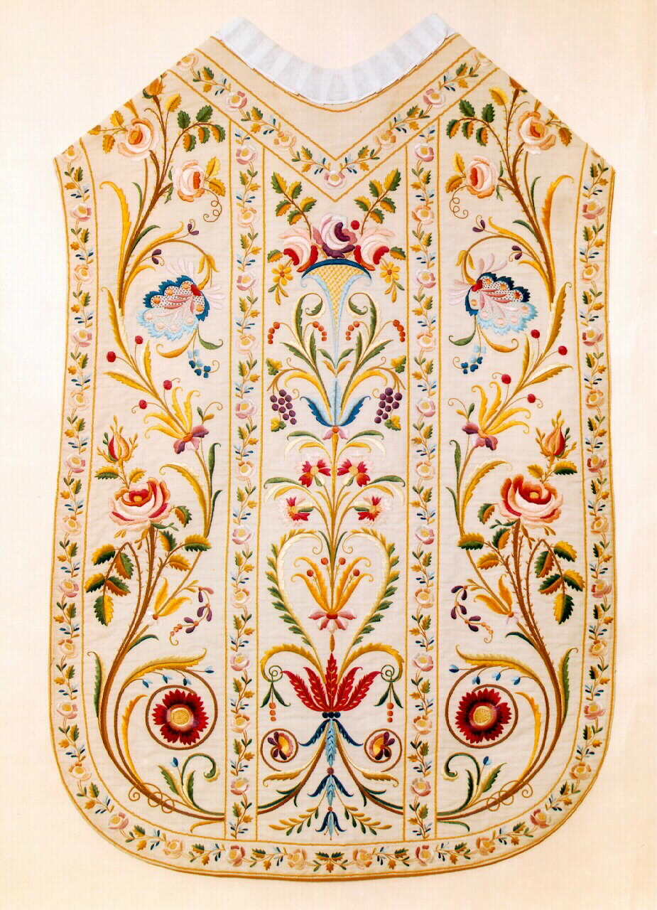 pianeta - manifattura siciliana (Seconda metà sec. XIX)