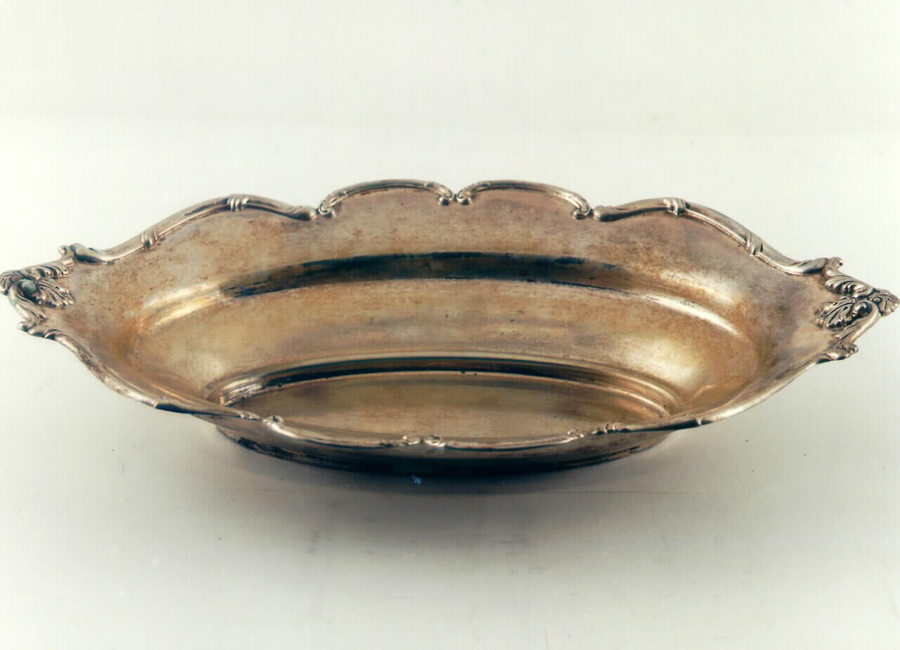 vassoio - bottega siciliana (Metà sec. XIX)