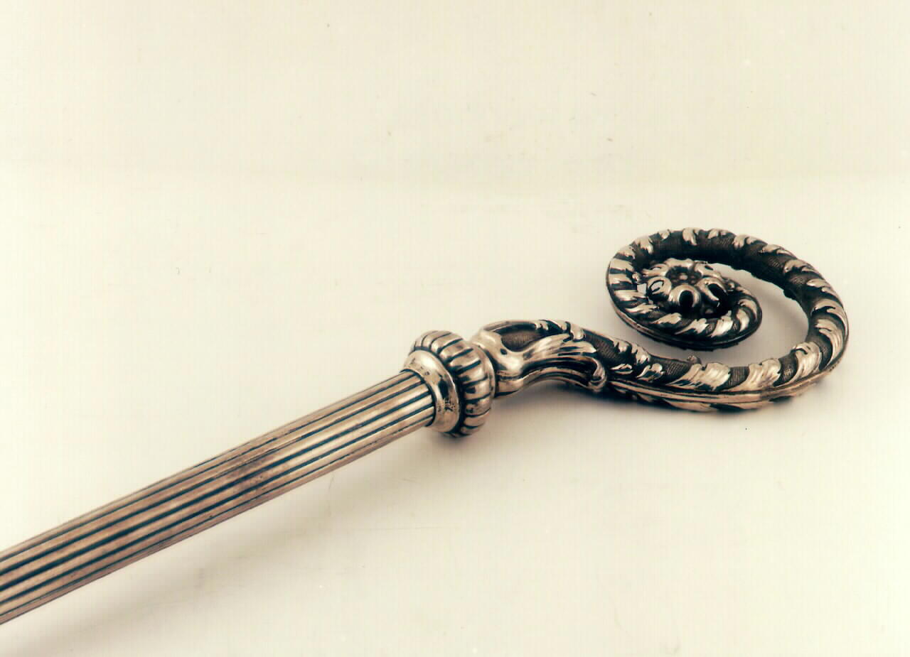 pastorale - con riccio a girale vegetale - bottega siciliana (Seconda metà sec. XIX)