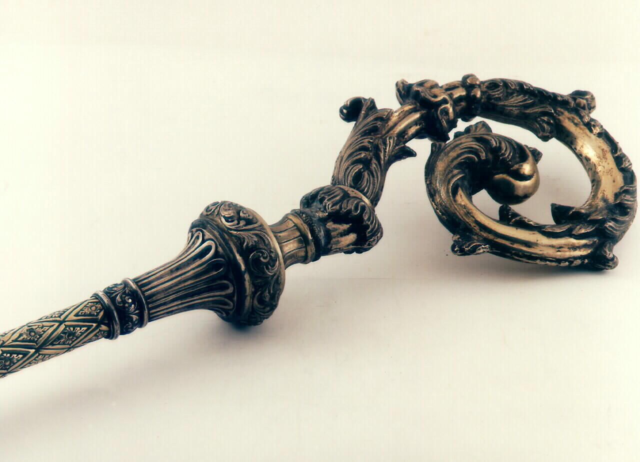 pastorale - con riccio a girale vegetale - bottega siciliana (Prima metà sec. XIX)