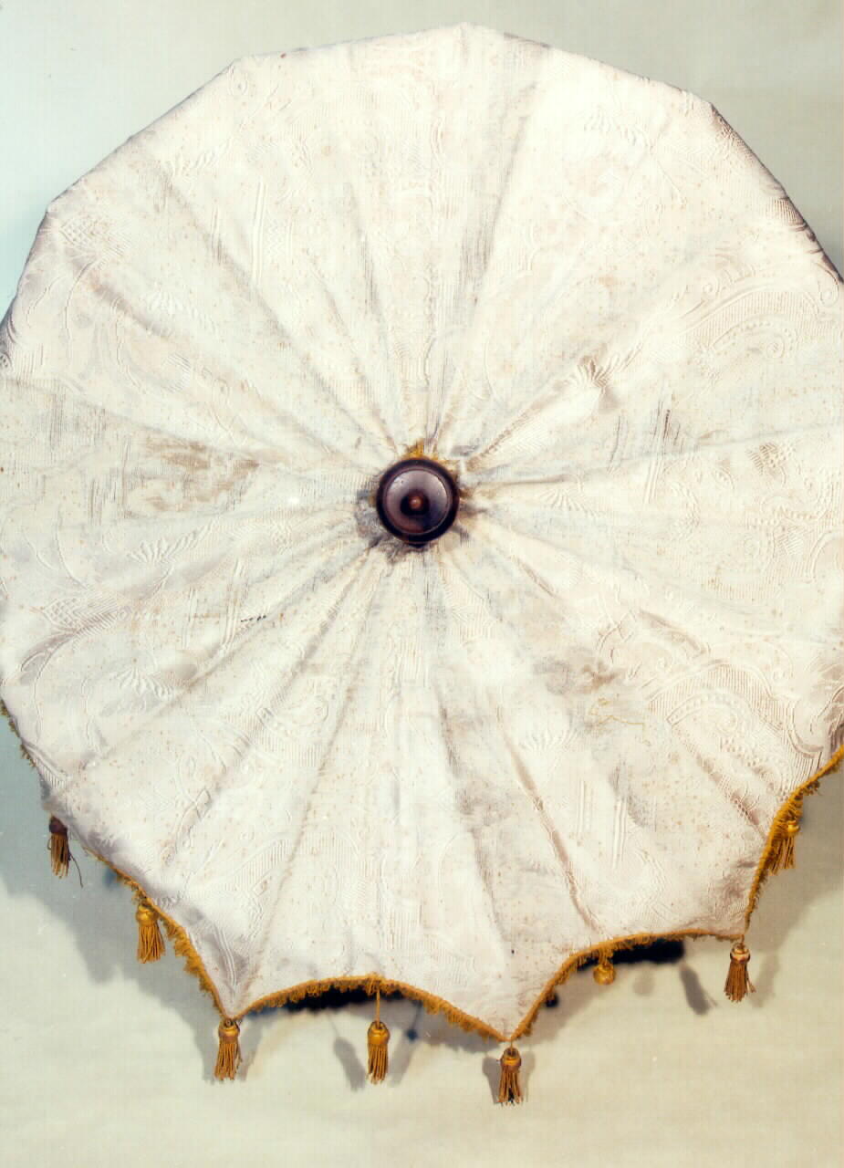 ombrellino processionale - produzione siciliana (primo quarto sec. XX)