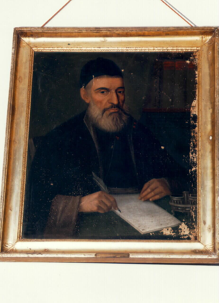 ritratto del sacerdote Nicolo' Chetta (dipinto) - ambito siciliano (ultimo quarto sec. XIX)