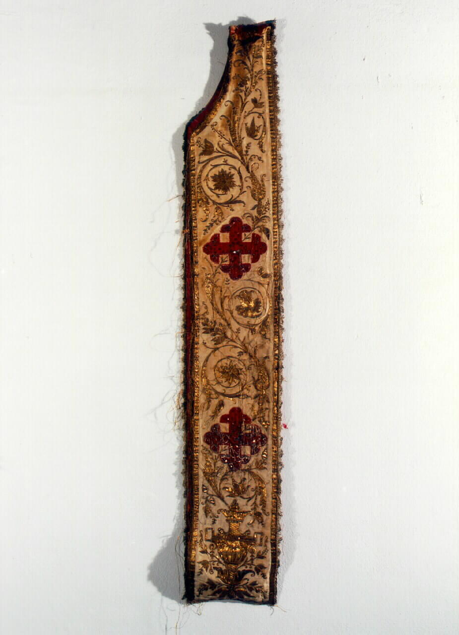 stola - manifattura siciliana (Seconda metà sec. XVIII)