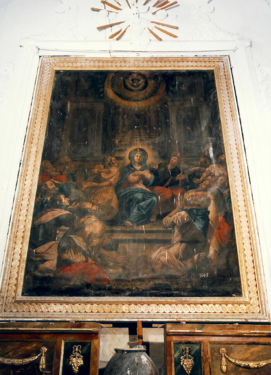 Pentecoste (dipinto) - ambito siciliano (sec. XVII)