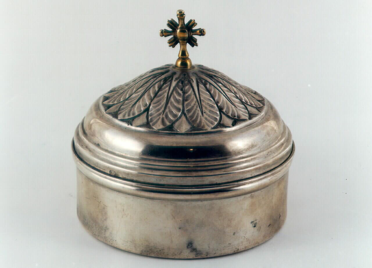 teca eucaristica - bottega siciliana (fine sec. XIX)