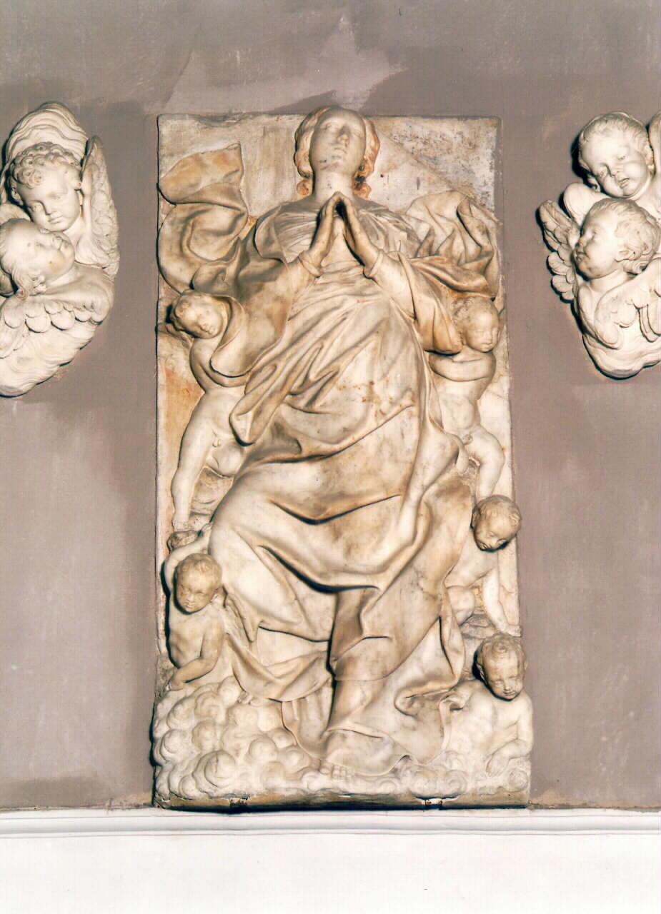 Madonna Immacolata (rilievo) - bottega gaginesca (Prima metà sec. XVI)