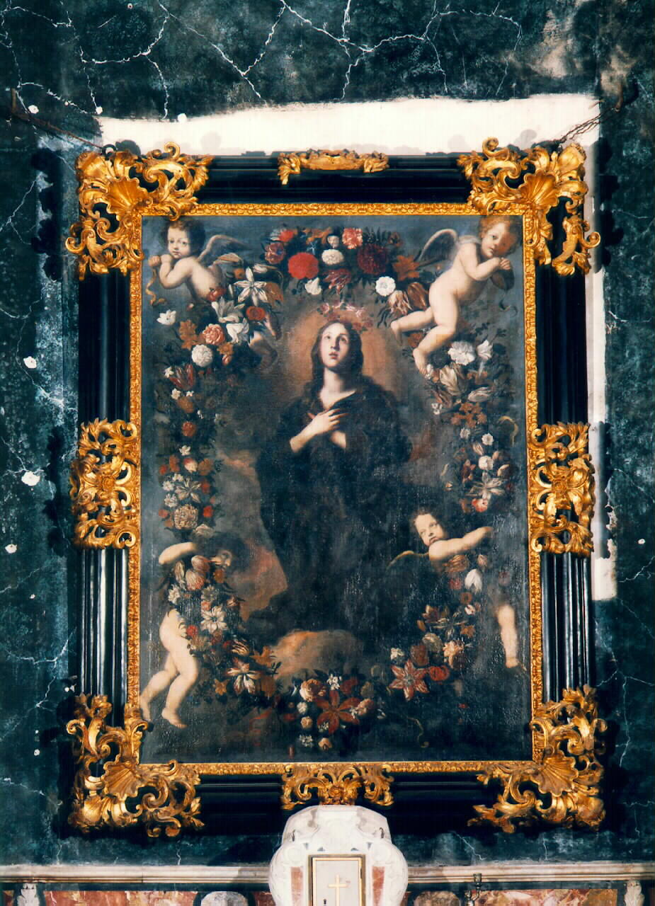 cornice - produzione siciliana (Seconda metà sec. XVII)