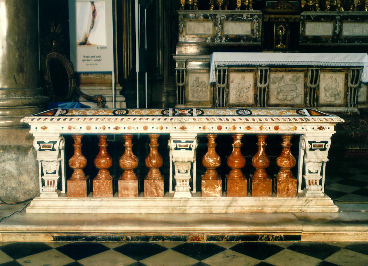 balaustrata - ambito siciliano (Prima metà sec. XVIII)