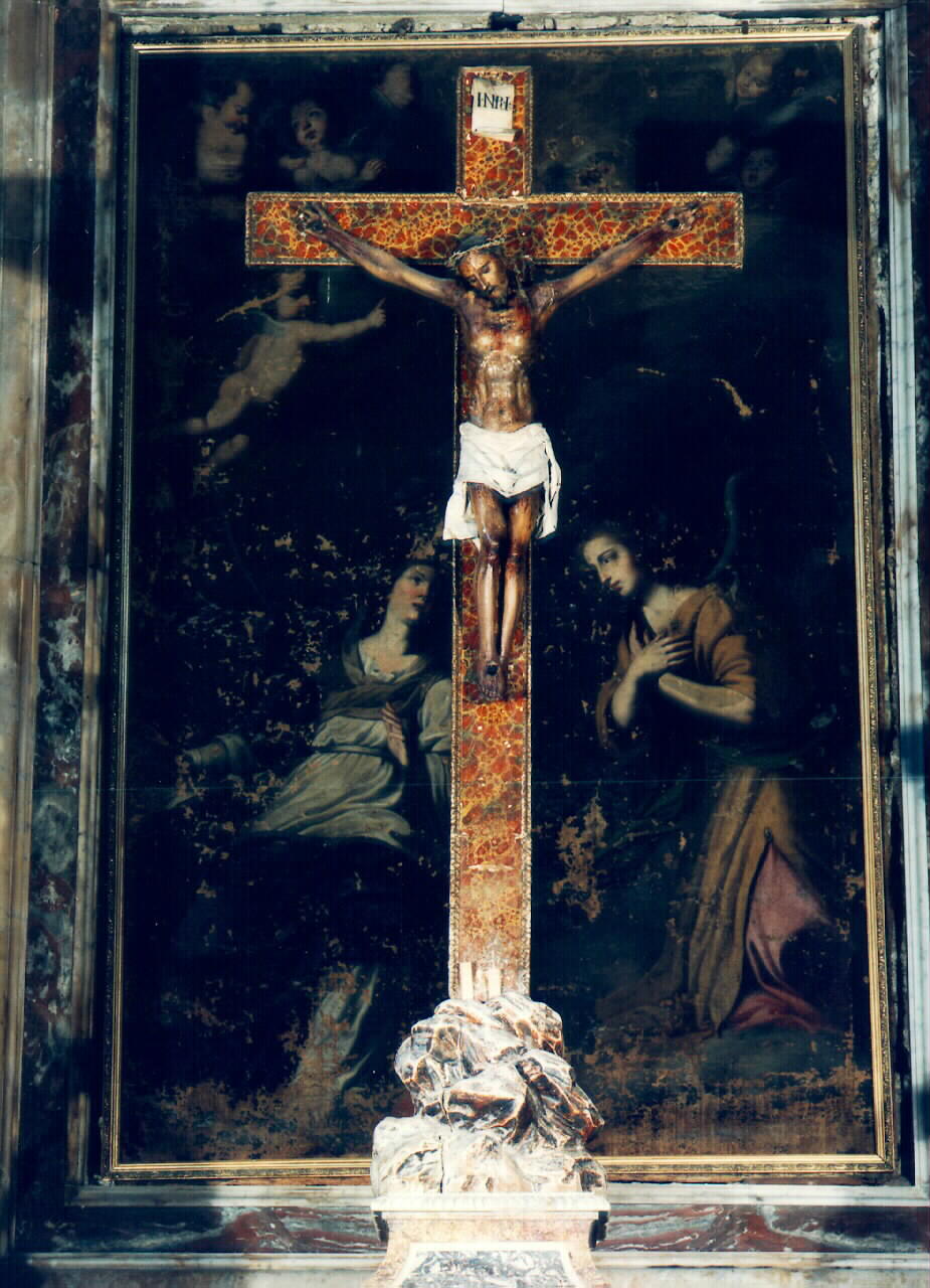 croce d'altare - ambito siciliano (Metà sec. XVIII)