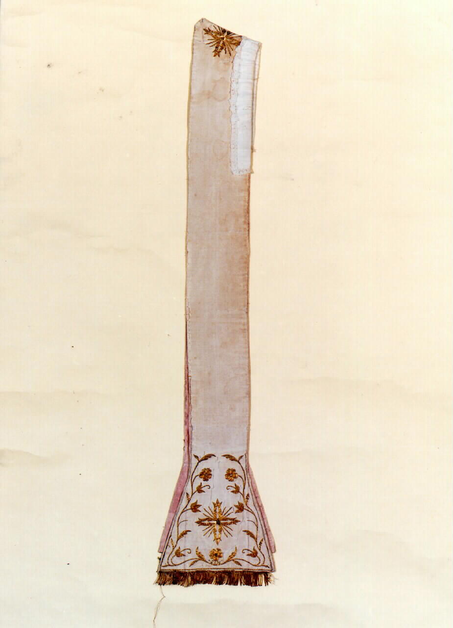 stola - manifattura siciliana (Seconda metà sec. XIX)